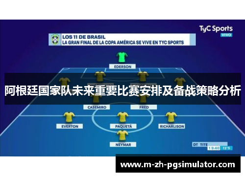 阿根廷国家队未来重要比赛安排及备战策略分析